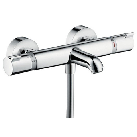 Hansgrohe Ecostat Comfort Badkraan - thermostatisch - met omstel en koppelingen - thermostaat - hoogglans chroom 0605507