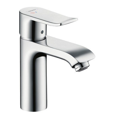 Hansgrohe Metris Wastafelkraan - 110 - coolstart - met waste - hoogglans chroom 0450685