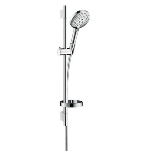 Hansgrohe Raindance Select S Doucheset - 120 - 3jet - met Unica - glijstang 65 cm en zeepschaal - hoogglans chroom GA96535