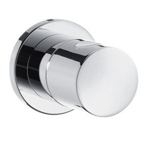 Hansgrohe Ecostat S Afdekset - voor inbouw - stopkraan - hoogglans chroom 0450282