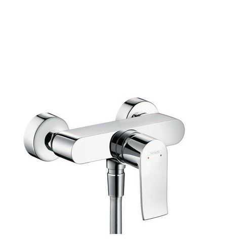 Hansgrohe Metris Eengreeps douchemengkraan - opbouw - hoogglans chroom 0450942