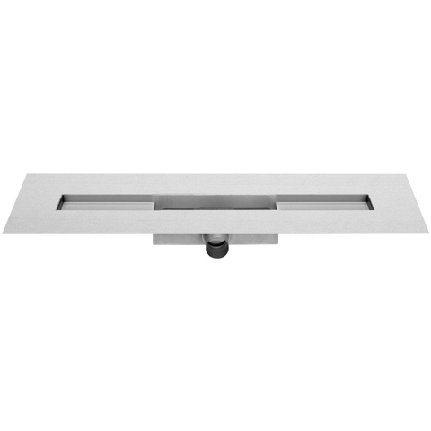 Easy Drain Compact 30 caniveau de douche taf low zero 80cm m1 garde d'eau 30 mm acier inoxydable brossé SW68933