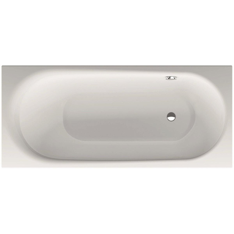 Bette Comodo baignoire 180x80cm pied droit trop-plein arrière blanc SW68341