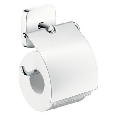 Hansgrohe PuraVida Porte rouleau papier toilette avec abattant chrome 0451222