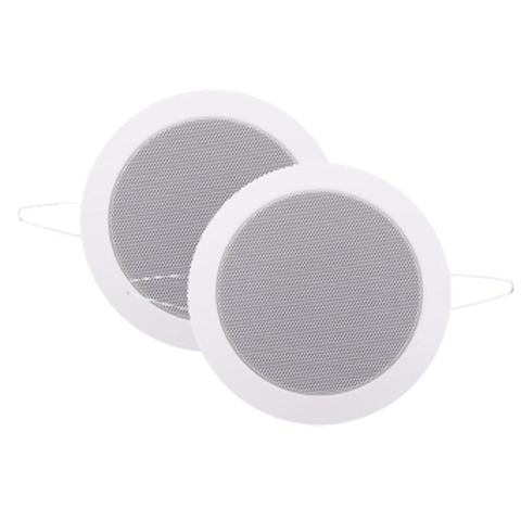 Aquasound Twist twist speakerset - spatwaterdicht - 45 watt - kleur wit ral 9016 (afm. 135 x 43 mm) - OUTLETSTORE STORE31915