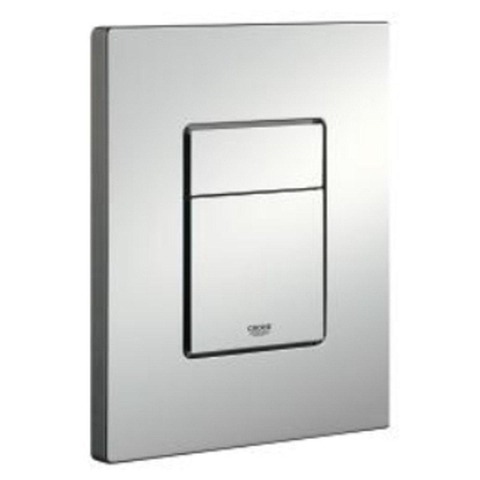 Grohe Skate Cosmopolitan Bedieningsplaat - dualflush - horizontaal/verticaal - kunststof - mat chroom 0720002