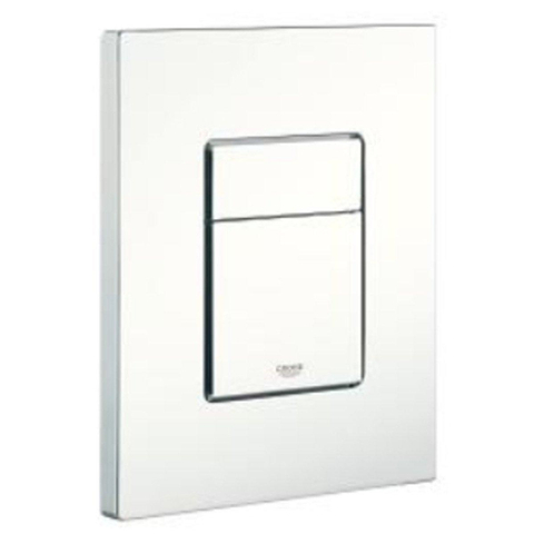 Grohe Skate Cosmopolitan Bedieningsplaat - dualflush - horizontaal/verticaal - kunststof - alpine wit 0720003