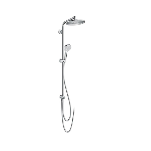 Hansgrohe Crometta s Showerpipe - 240 - 1jet - ecosmart Reno - hoogglans chroom SW73209