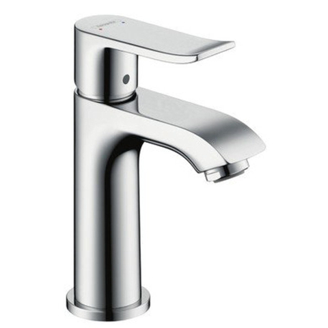 Hansgrohe Metris Eengreeps fonteinmengkraan - 100 met trekwaste - hoogglans chroom 0450930