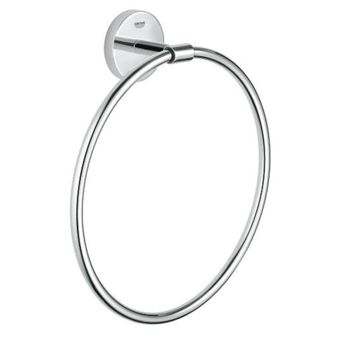 GROHE Bau Cosmopolitan Anneau porte-serviette - 20cm - chrome SW74539