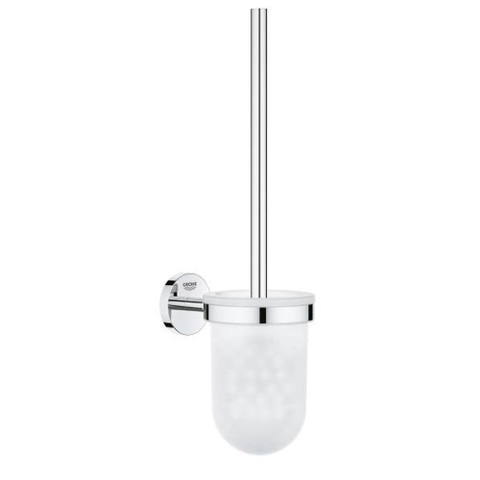 GROHE Bau Cosmopolitan Porte-balai de toilettes - montage mural - rond - ouvert - chrome SW74542
