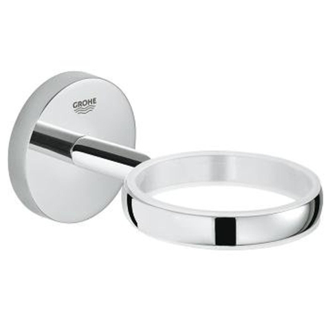 GROHE Bau Cosmopolitan Support mural - pour distributeur de savon/savonier/verre - chromé SW74543