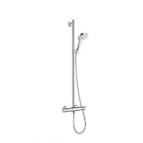 Hansgrohe Select S Croma Multi Douchekraan - thermostatisch - handdouche - doucheslang 160cm - wit/chroom SW29047