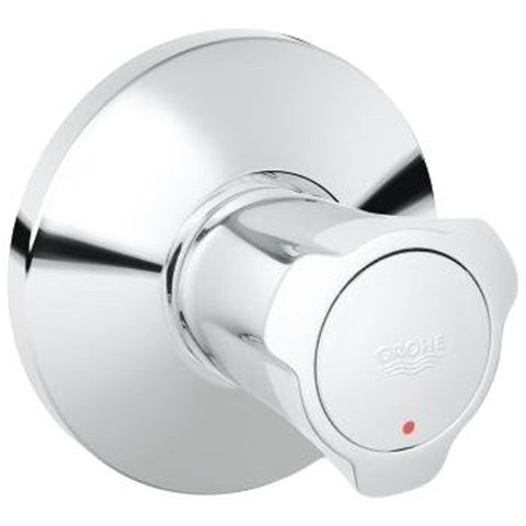 GROHE Costa L set de finition pour robinet d'arrêt encastré eau chaude chromé 0440122