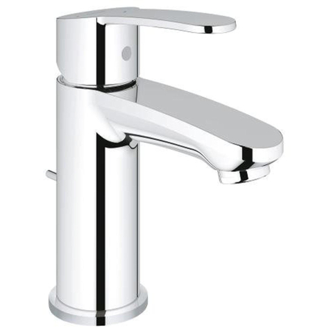 Grohe Eurostyle Cosmopolitan Waterbesparende Wastafelkraan - met waste - 28mm ES cartouche - chroom 0436343