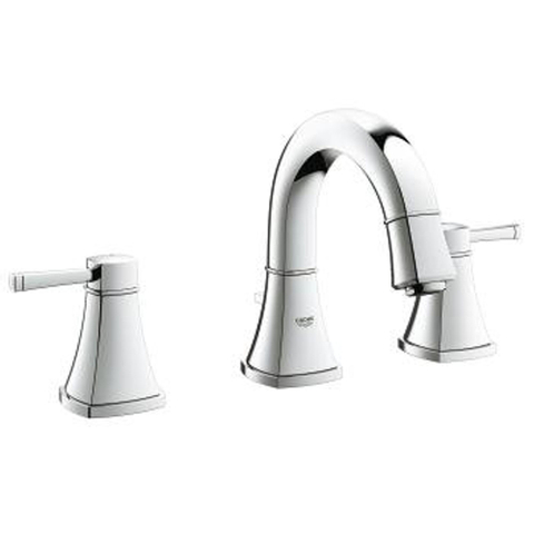 GROHE Grandera Mélangeur de lavabo 3 trous avec bec bas et tirette chrome 0437829