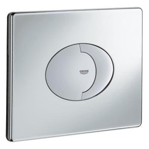 Grohe Bedieningsplaat - dualflush - horizontaal - chroom 0729124