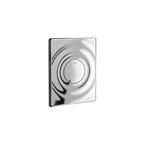 GROHE Surf wc bedieningsplaat enkele spoeling verticaal/horizontaal chroom OUTLETSTORE STORE36558