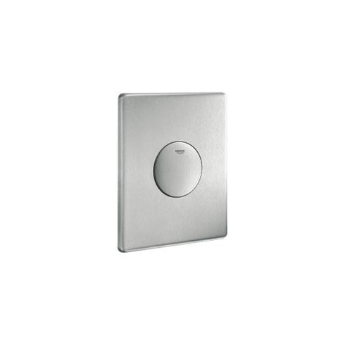 Grohe Skate Bedieningsplaat - enkelspoeling - verticaal/horizontaal - rvs 0729141