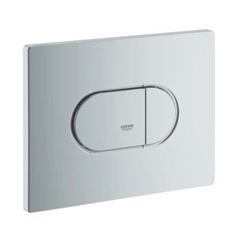 Grohe Arena Cosmopolitan Bedieningsplaat - horizontaal - mat chroom 0729244