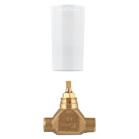 GROHE Universeel corps encastré Longlife robinet d'arrêt encastré sans poignée 15mm 0434175