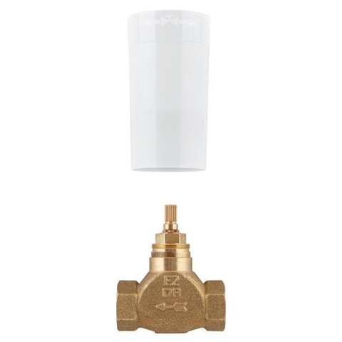 Grohe Universeel Inbouwdeel Longlife - voor inbouwstopkraan - zonder greep - 1/2 inch 0434167