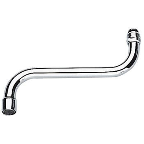 Grohe Costa Draaibare S-uitloop - met straalregelaar - M22 - 200mm - chroom 0433691