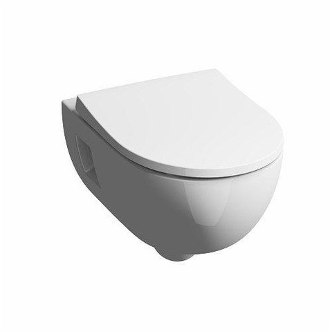 Geberit 300 basic ensemble WC incluant réservoir encastré Grohe et plaque de commande Grohe Arena chrome SW439193