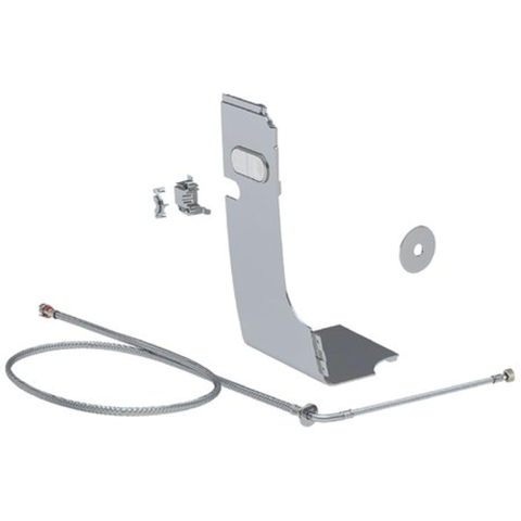 Geberit AquaClean mera wateraansluitset - voor sigma reservoiraansluiting - hoogglans chroom GA12318