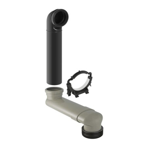 Geberit Monolith aansluitset staande closet afvoer - met sprongbocht 0700181