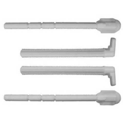 Geberit set stelschroeven/bev./bedieningstift voor bedieningsplaat 0704075