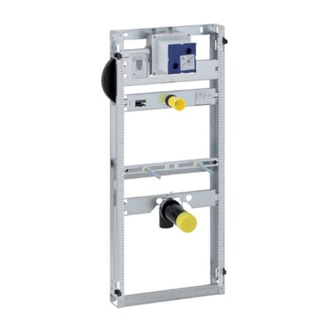 Geberit Gis Urinoir element - 114cm Universeel - zilver 0701989