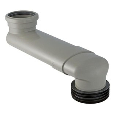 Geberit tuyau connexion WC d'angle épaisseur tuyau 72mm 90 110mm et réglable de 14.5cm à 34.5cm 0710295