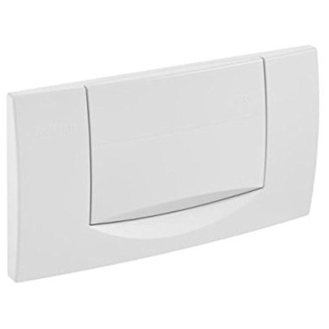 Geberit Jazzline 200F bedieningplaat - met frontbediening - voor toilet - 34x18.5cm - wit GA54264