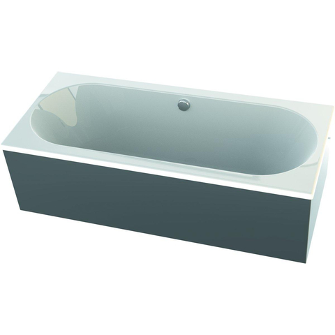 WaveDesign by Wisa Leto Baignoire îlot 190x90x50cm 52cm rectangulaire Acrylique Blanc SW115573