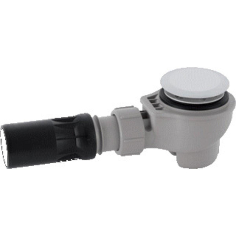 Geberit Uniflex douchesifon - voor douches - met afvoeropening D - 52mm - aansluiting op afvoerbuis - hoogglans chroom GA32608