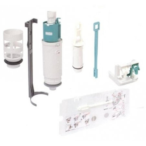 Geberit Twico ombouwset - voor inbouwreservoir - 3/6 L - 2 toetsen 0702861