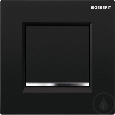 Geberit Type 30 urinoir bedieningsplaat zwart chroom zwart SW64040