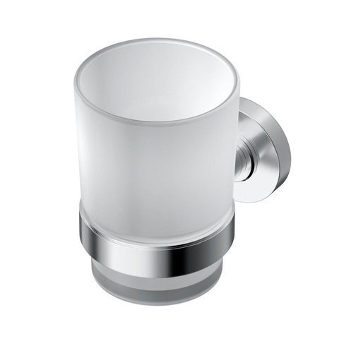 Ideal Standard Iom porte-verre avec gobelet mat chrome mat 0180482