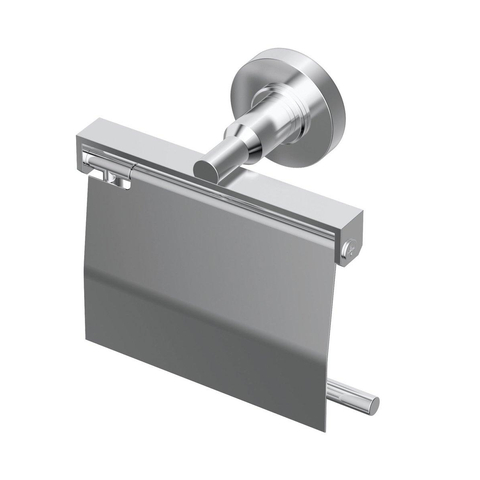 Ideal Standard Iom closetrolhouder met klep chroom 0180491