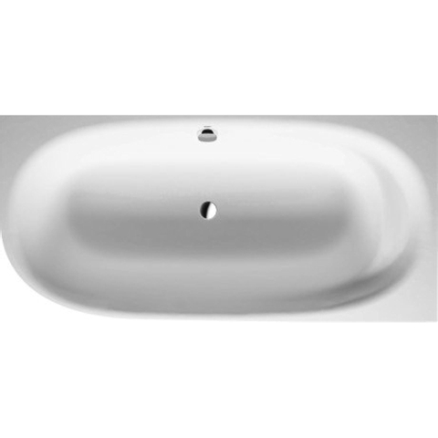 Duravit Cape cod Kunststof bad acryl - voor rechterhoek - 190x90x64cm - met aangevormd paneel - glans wit 0300897