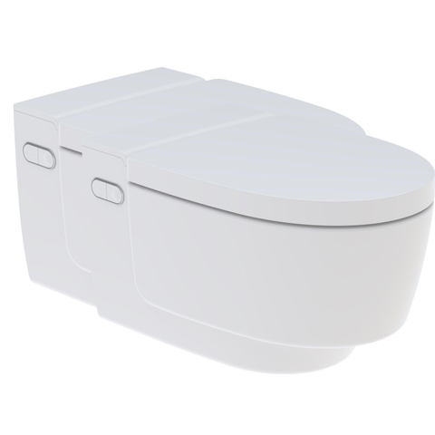 Geberit AquaClean Mera Classic douche-wc – föhn & geurafzuiging – wit, designafdekking wit SW87549