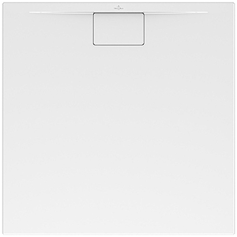 Villeroy & Boch Architectura Metalrim Receveur de douche carré 90x90x1.5cm acrylique blanc alpine 1024771