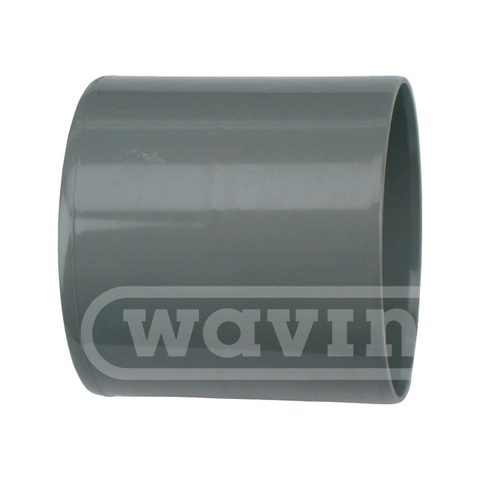 Wavin PVC lijm dubbele mof 110mm 2101033