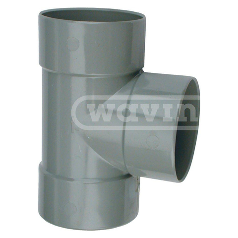 Wavin Wadal Té ALZ. MOF 75 MM. 88 GR. grijs 2100843