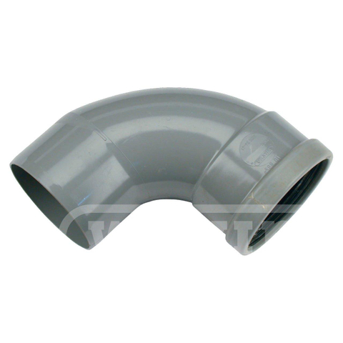 Wavin PVC manchet bocht 90° mof/spie 110mm SN8 2110172