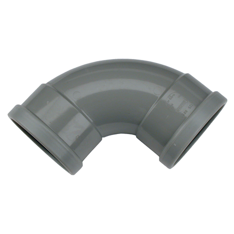 Wavin PVC manchet bocht 90° mof/mof 110mm SN8 2110121