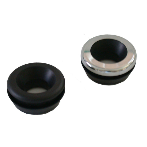 Mület valpijpverbinding 32x48mm zwart 0730475