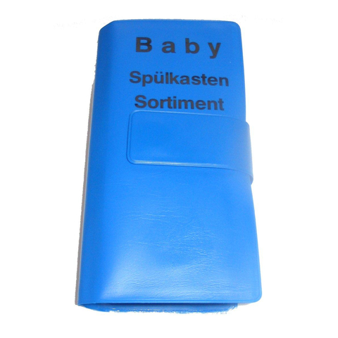 De Beer Baby boekje blauw met membranen voor reservoirs 3430028