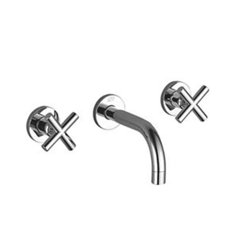 Dornbracht Tara partie apparente pour robinet mural saillie 160mm noir 0480184